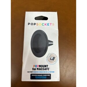 PopSockets PopMount for MagSafe Car Vent Mount OS Black Excellent Magnetic